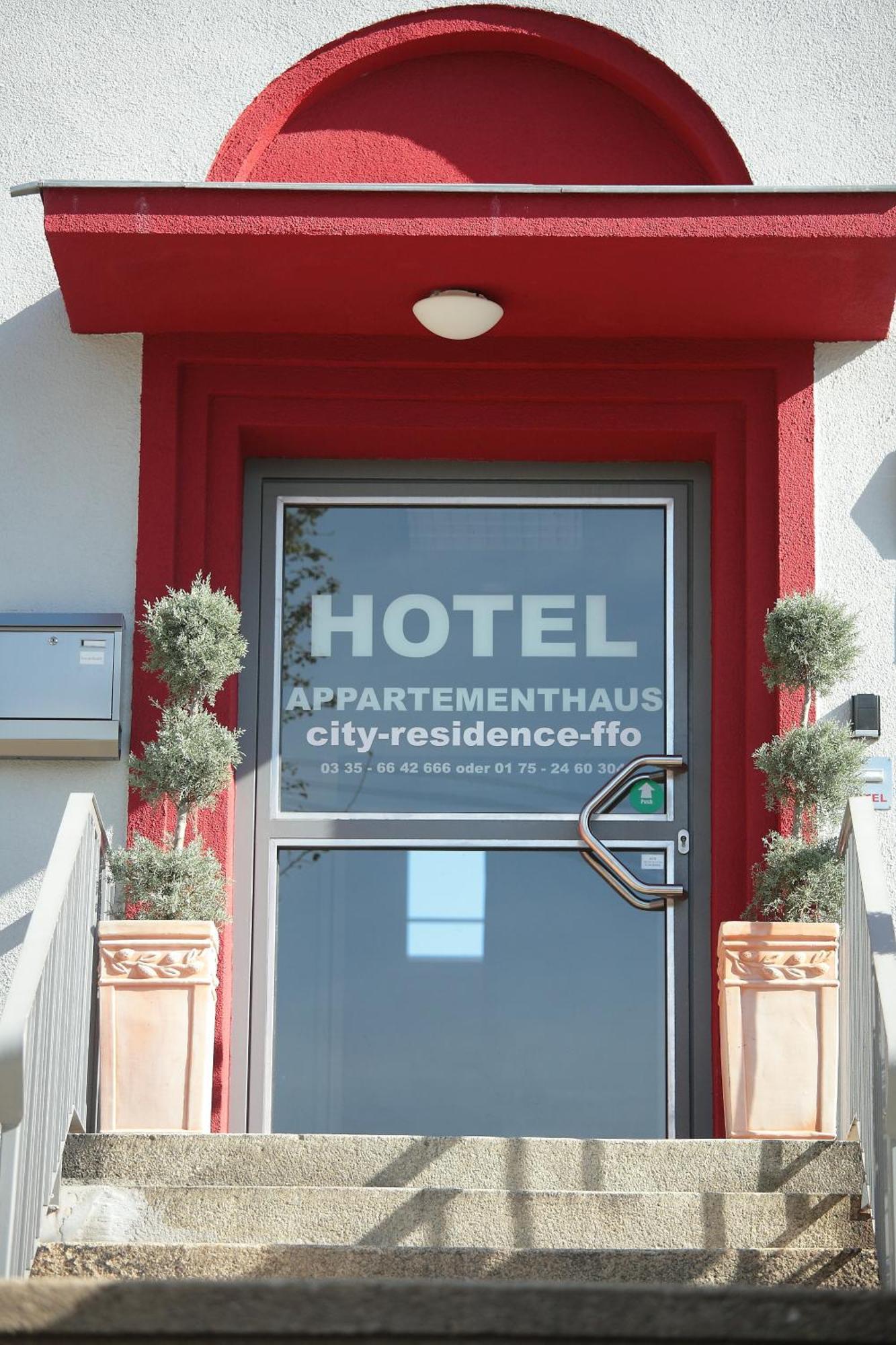 City Residence Hotel Frankfurt Oder Bahnhof Екстер'єр фото